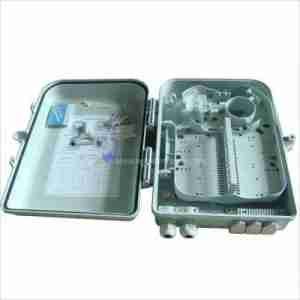 Indoor Outdoor FO Access Terminal Box Plastic 24core