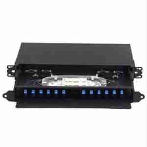 ODF RACK MOUNT - 1U 24 Port with SC/UPC Duplex SM Adapter and Pigtails
