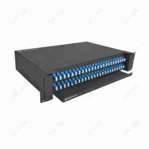 ODF RACK MOUNT - 1U 48 Port with SC/UPC Duplex MM Adapter and Pigtails