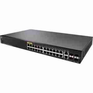 Cisco SF350-24P 24-Port 10/100 POE Managed Switcha