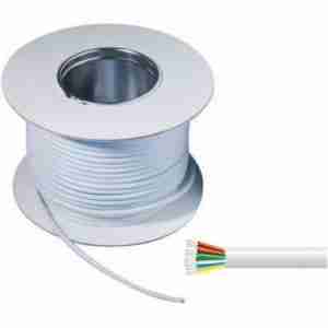 8 CORES Alarm CABLE White PVC sheath