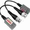 BW PAIR CCTV Camera BNC CAT5 Video Balun