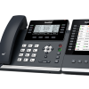 Yealink SIP-T43U VoIP desk phone featuring dual USB ports and Gigabit Ethernet connectivity
