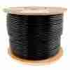 Giganet Category 6A Solid F/UTP LDPE Cable - 305m drum Outdoor Shielded Cable