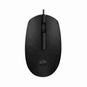 HP M10 Wired Mouse, Black – 6CB80PA