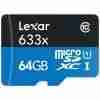 Lexar 64GB High-Performance 633x microSDHC/microSDXC UHS-I Card (LSDMI64GBB633A)
