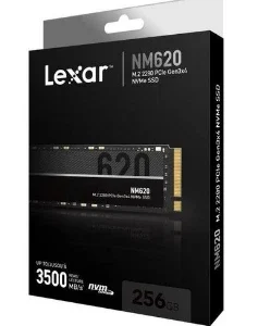 Lexar NM620 256GB NVMe M.2 SSD