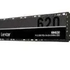Lexar NM620 256GB NVMe M.2 SSD side view