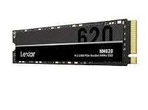 Lexar NM620 256GB NVMe M.2 SSD side view