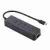 TYPE C MALE TO RJ45 (LAN) + USB 3.0 3 PORTS
