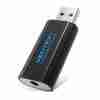 VENTION USB EXTERNAL SOUND CARD BLACK METAL TYPE