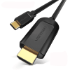 Vention Type-C to HDMI Cable 2M Black – VEN-CGRBH