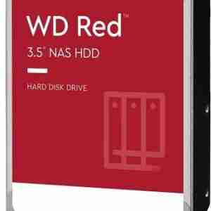 Western Digital 4TB WD Red NAS Internal Hard Drive HDD - 5400 RPM, SATA 6 Gb/s, SMR, 256MB Cache, 3.5" - WD40EFAX