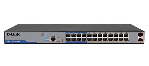 D-Link PoE switch with 2 SFP uplink ports