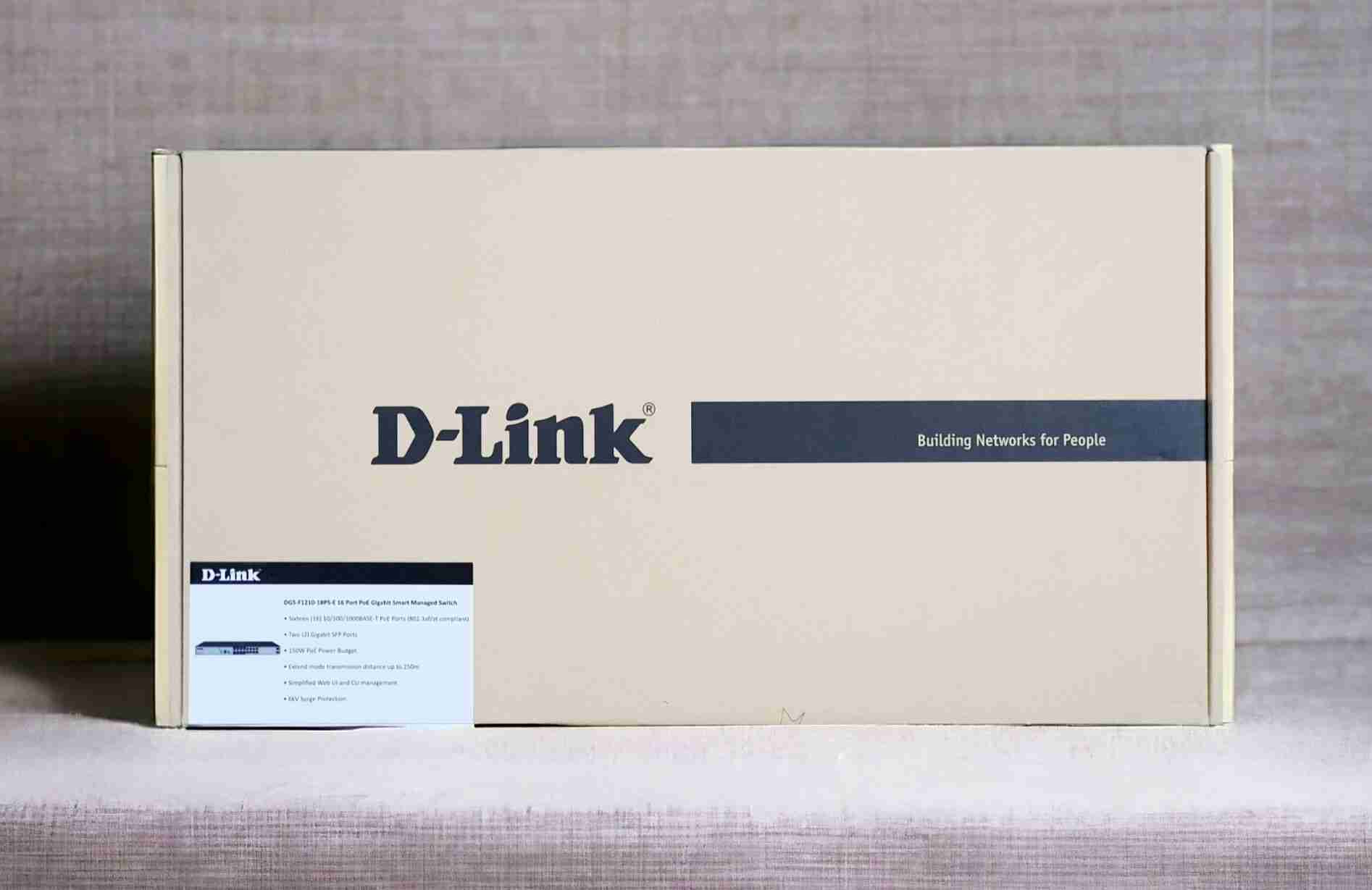 D-Link DGS-F1210-26PS-E 24-Port Smart Managed Switch