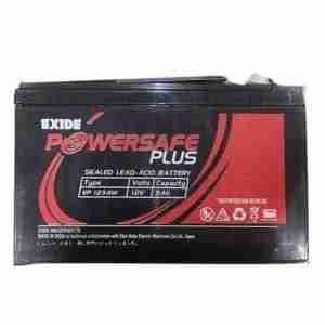 Exide Powersafe 9AH SMF Battery, Black
