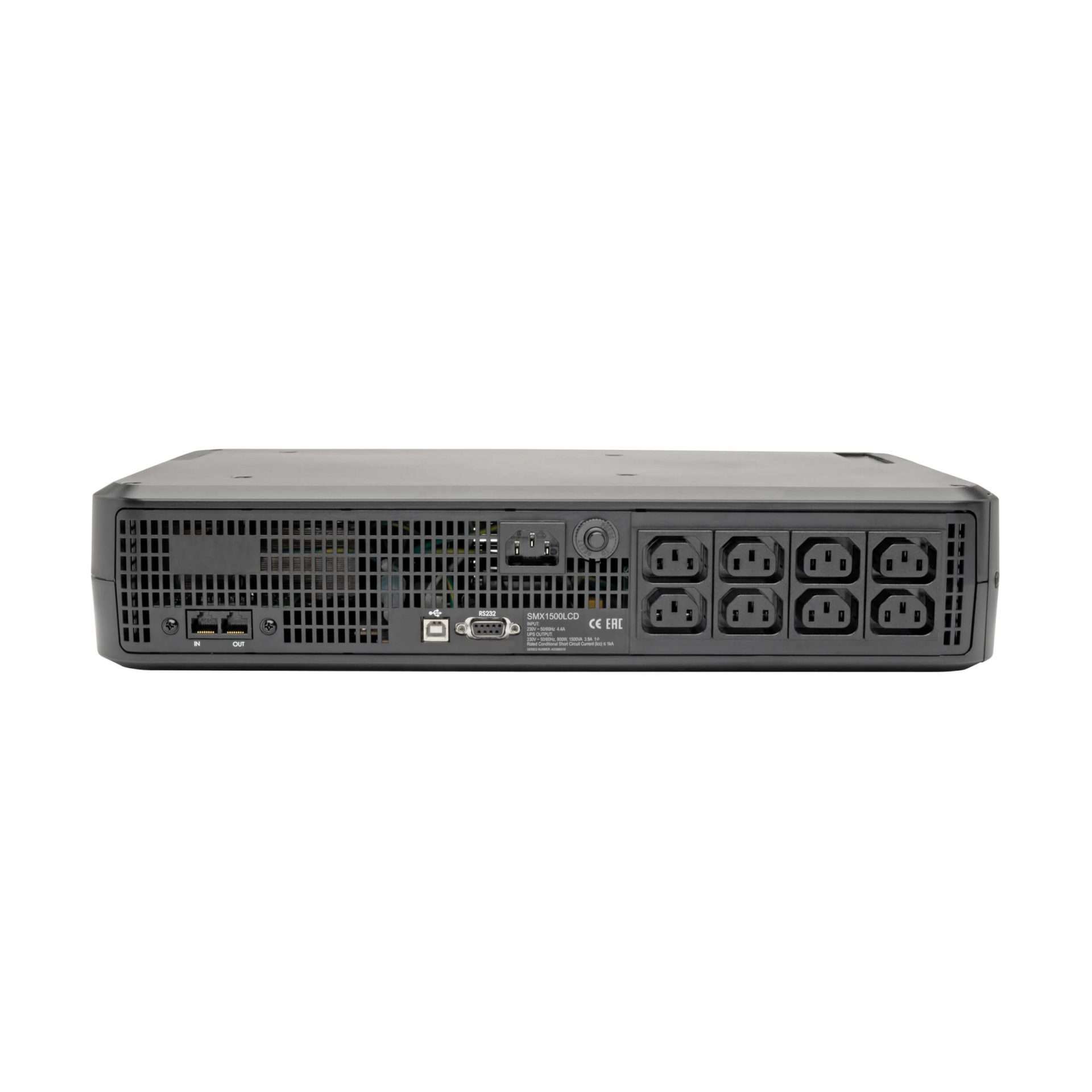 Line-interactive UPS with AVR and LCD display