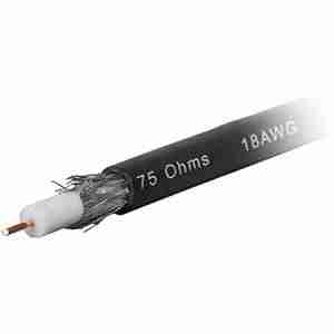 Coaxial Cable RG 6, roll 100 meters