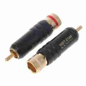 RCA Connector Male Signal line Plug