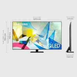 Samsung 75″ Q80T QLED Smart 4K TV – QA75Q80TAU