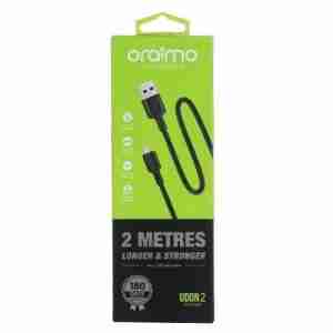 Oraimo OCD-M56 Data cable 2 meter Fast Charging 5V2A Micro USB
