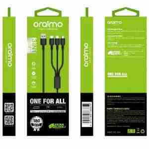 Usb data cable oraimo OCD-X92 black