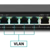 D-Link DGS-F1006P-E PoE switch front view