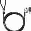 HP Nano Master Keyed Cable Lock - Black