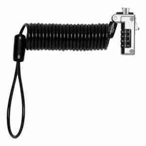 Kensington Slim Portable Combination Lock for Standard Slot Black - K60625WW