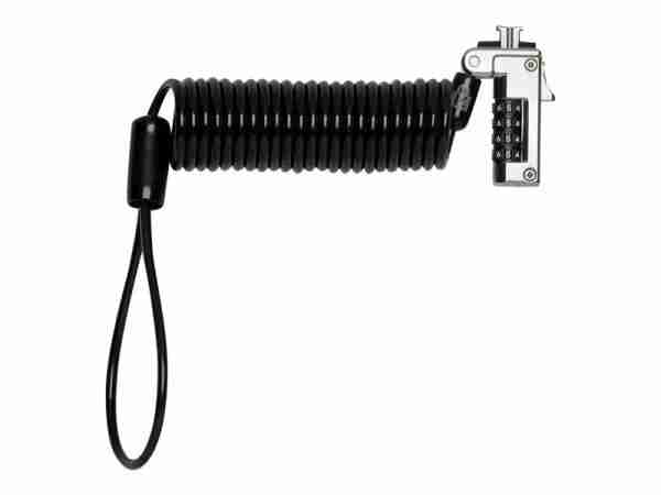 Kensington Slim Portable Combination Lock for Standard Slot Black - K60625WW