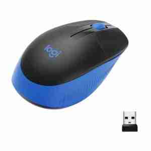 Logitech Wireless Mouse Full Size M190 - Blue