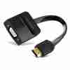 Vention Flat HDMI to VGA Converter with female Micro USB and audio port 0.15M (VEN-ACKBB)