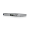 USW-24-POE switch with 24 Gigabit ports and Power over Ethernet support for seamless UniFi integration
