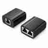 Vention 1 To 2 RJ45 Splitter Adapter Black - VEN-IPTB0