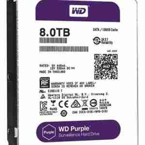 WD Purple™ Pro Surveillance Hard Drive – 8TB, 256 MB, 7200 rpm