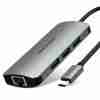 VENTION Vention Type C to Multi- Function 4 in 1 Docking Station