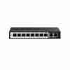Dlink DES-F1010P-E 10 Ports PoE Switch with 8 Long Reach 250m PoE Ports and 2 Uplink Ports