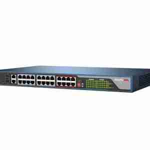 Hikvision DS-3E1326P-E 24 Port Web-Managed PoE Switch