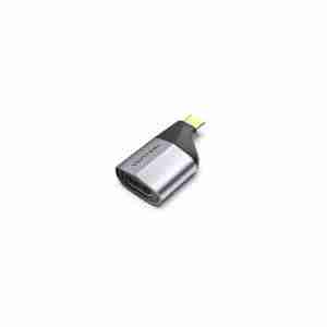 Vention Type C Male to HDMI Female Adapter Gray Aluminum Alloy Type - VEN TCAH0
