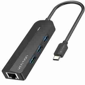 Vention USB Type C to Multi-Function 5 IN 1 Hub/ Docking Station (VEN-TGPBB)