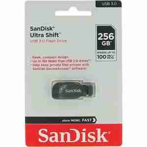SanDisk Ultra Shift USB 3.0 Flash Drive 256GB - SDCZ410-256G-G46