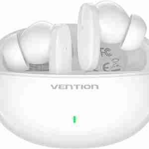 Vention HiFun Ture Wireless Bluetooth Earbuds White - VEN NBFW0