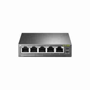 TP-Link 5-Port 10/100Mbps Desktop Switch with 4-Port PoE+ - TL-SF1005P