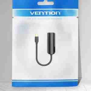 Vention USB-C to 100M Ethernet Adapter 0.15M Black - VEN CFABB