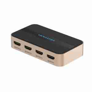 Vention 1 In 4 Out HDMI Splitter Black - VEN ACCG0