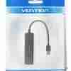 Vention 4 Ports USB3.0 Hub 0.15M Black - VEN CHKBB