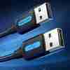 Vention USB 2.0 A Male to A Male Cable 1M Black PVC Type - VEN COJBF