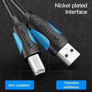 Vention USB 2.0 Printer Cable 1M Black - VEN COQBF