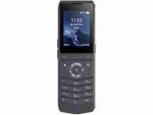 Fanvil W611W waterproof IP phone standing on charging dock