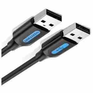 Vention USB 2.0 A Male to A Male Cable 1.5M Black PVC Type - VEN COJBG